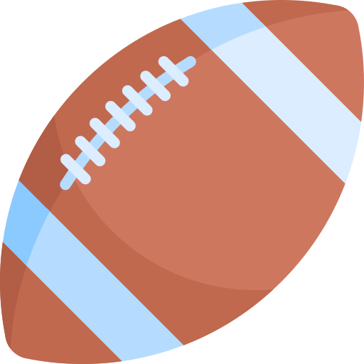 rugby ball Special Flat icon