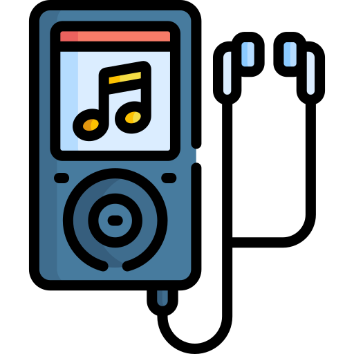 음악 플레이어 Special Lineal color icon