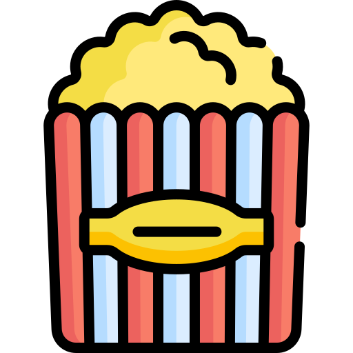 popcorn Special Lineal color icon
