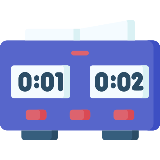 Chess clock Special Flat icon