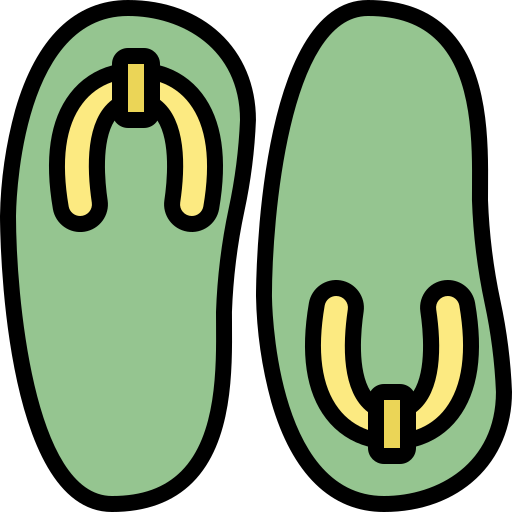 chaussons Generic Outline Color Icône
