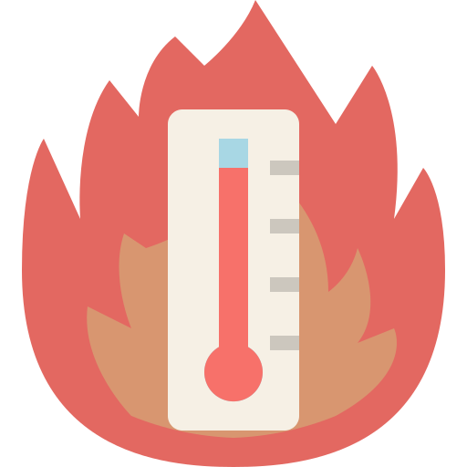 caliente Generic Flat icono