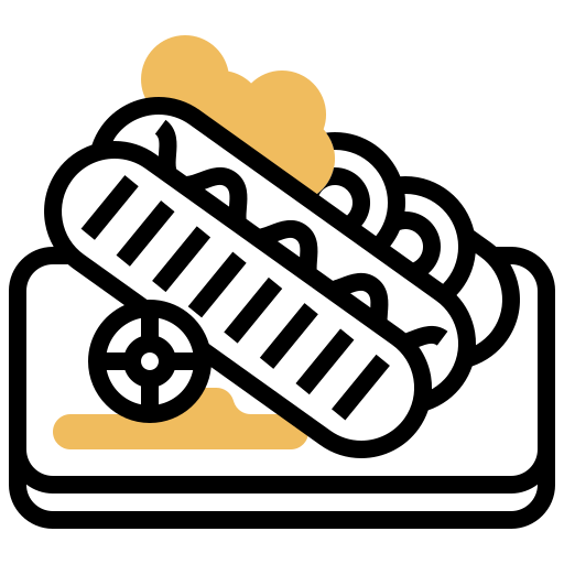 hotdog Meticulous Yellow shadow icon