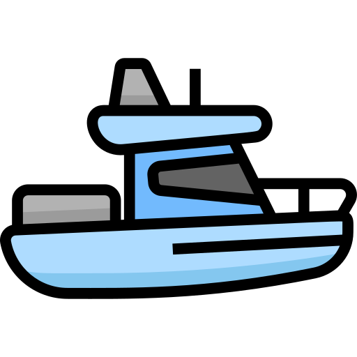 Yacht Generic Outline Color icon