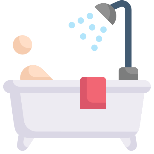 kąpielowy Generic Flat ikona