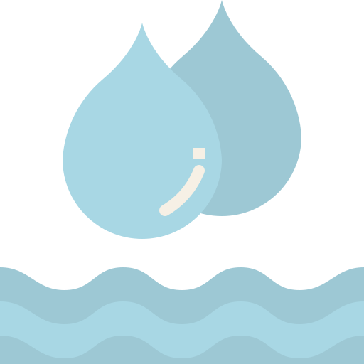 kropla wody Generic Flat ikona