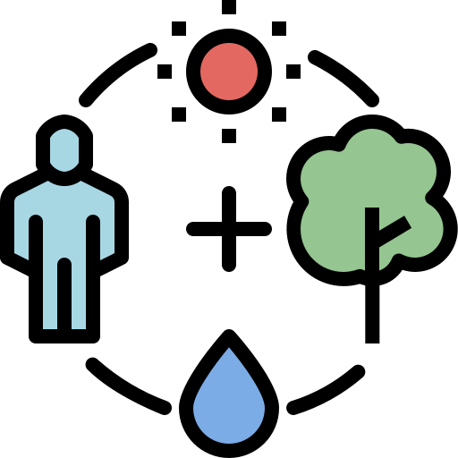 Ökologisch Generic Outline Color icon