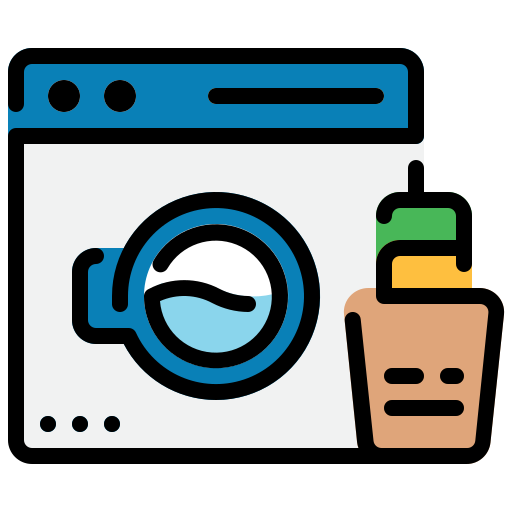 Laundry Generic Outline Color icon