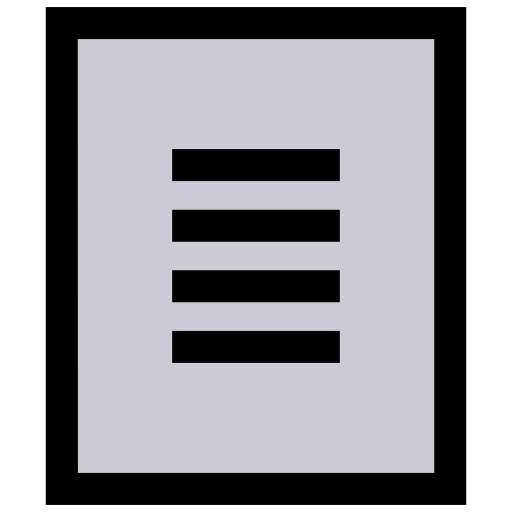 papier Generic Outline Color icoon