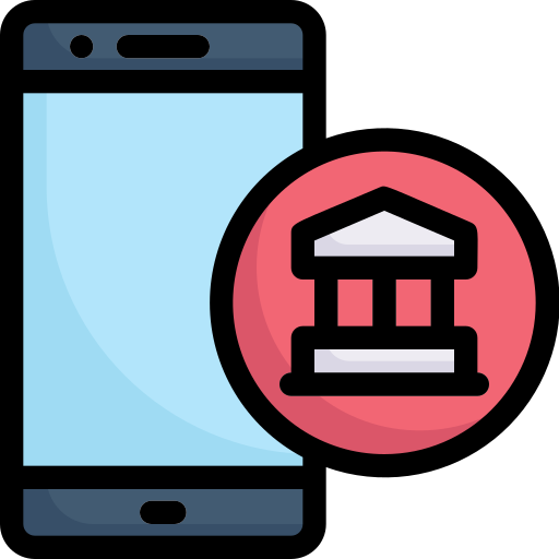 Мобильный банкинг Generic Outline Color иконка
