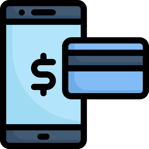 Mobile card Generic Outline Color icon