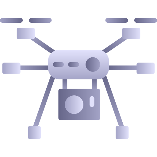 drone caméra Generic Flat Gradient Icône