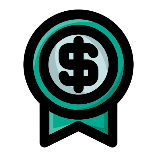 Currency Generic Outline Color icon