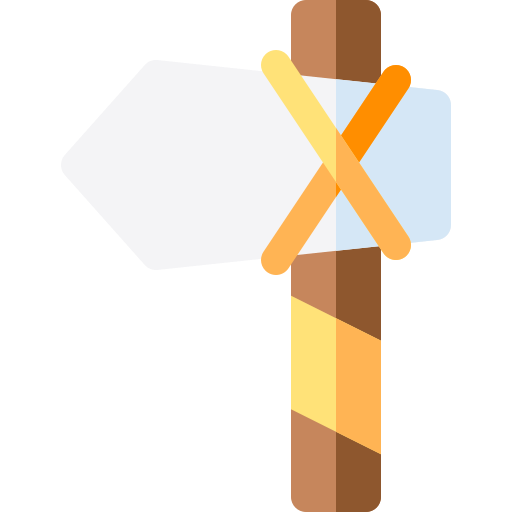Axe Basic Rounded Flat icon