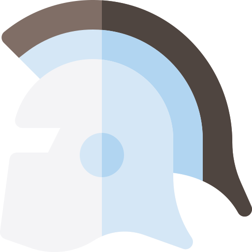 römischer helm Basic Rounded Flat icon