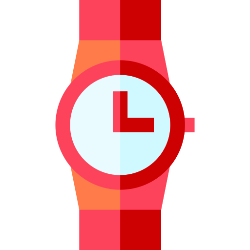 horloge Basic Straight Flat icoon