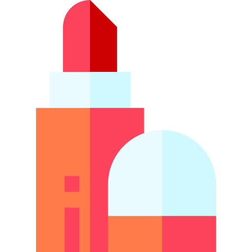 Lipstick Basic Straight Flat icon