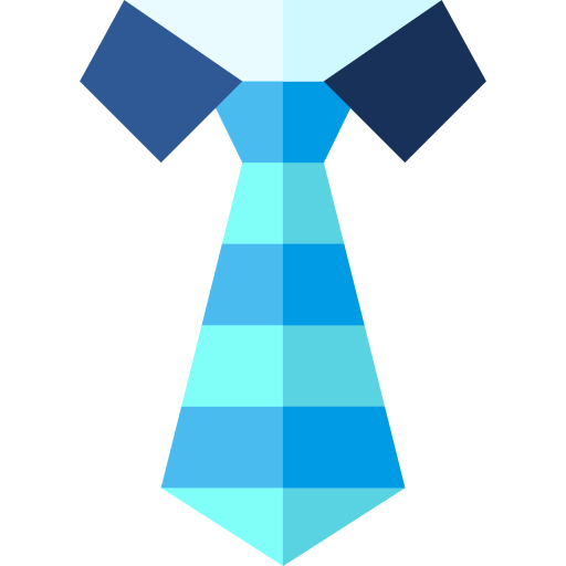 krawat Basic Straight Flat ikona