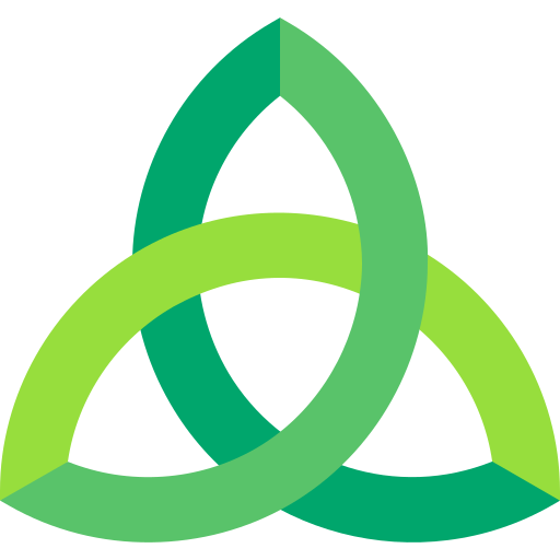 Triquetra Basic Straight Flat icon