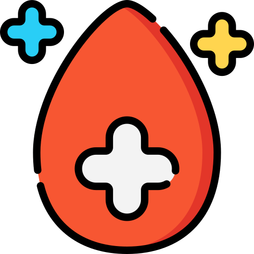 Капля крови Special Lineal color иконка