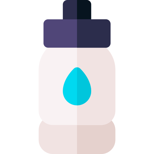waterfles Basic Rounded Flat icoon
