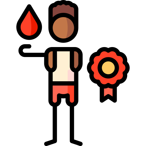 Donor Puppet Characters Lineal Color icon