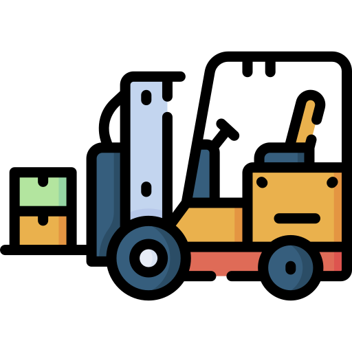 Forklift Special Lineal color icon