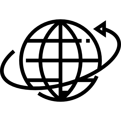 지도 및 깃발 Detailed Straight Lineal icon
