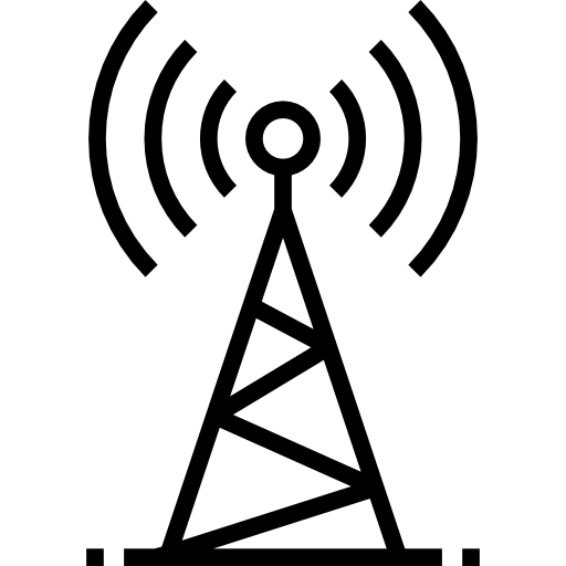 wifi-signal Detailed Straight Lineal icon