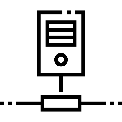 回路 Detailed Straight Lineal icon