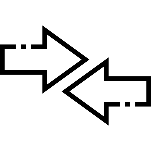 freccia destra Detailed Straight Lineal icona