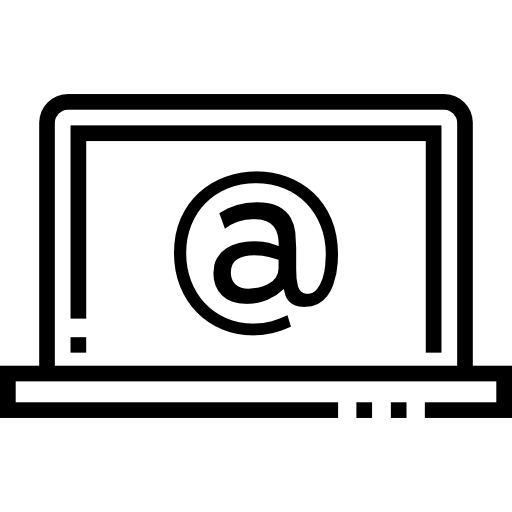 otwórz laptopa Detailed Straight Lineal ikona