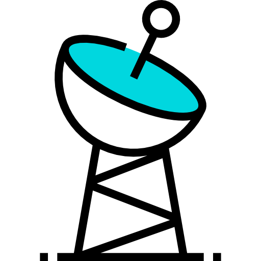 conectividad inalámbrica Detailed Straight Lineal color icono