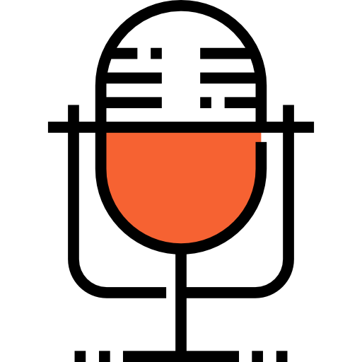 grabadora de voz Detailed Straight Lineal color icono