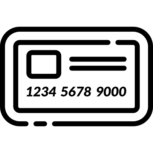 tarjeta de crédito Special Lineal icono
