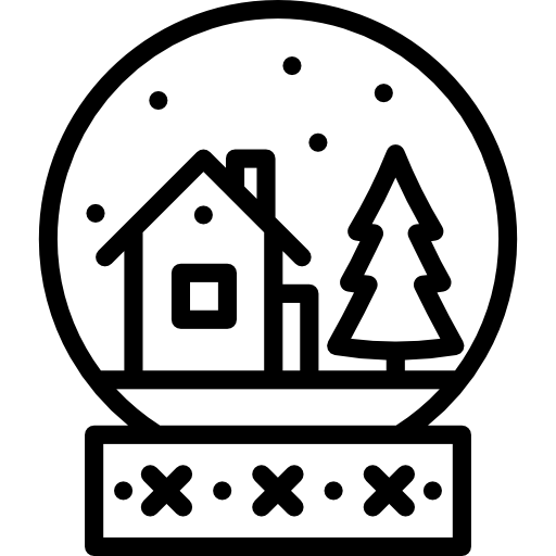 Снежный шар Special Lineal иконка