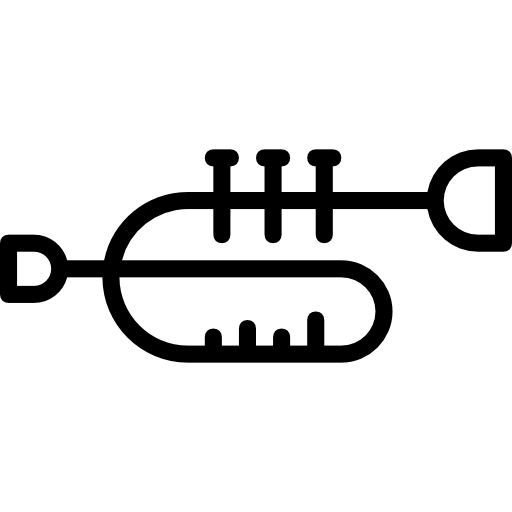 트럼펫 Basic Miscellany Lineal icon