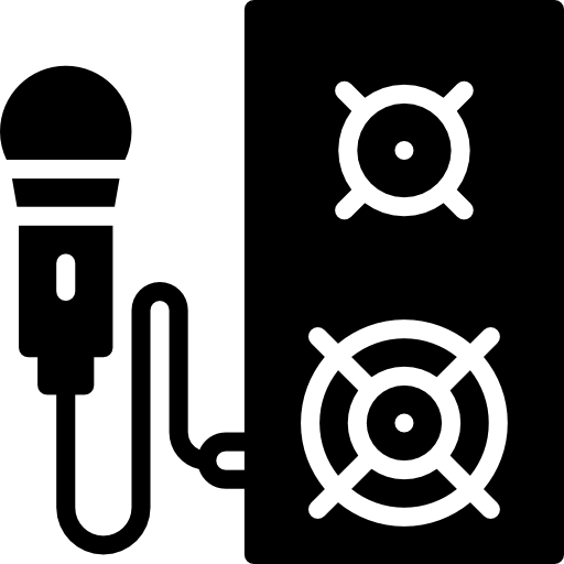 głośnik Basic Miscellany Fill ikona