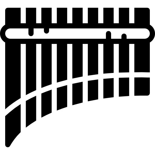 panpipe Basic Miscellany Fill Ícone