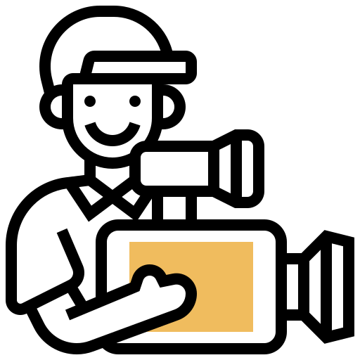카메라맨 Meticulous Yellow shadow icon