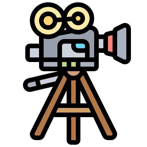 filmkamera Meticulous Lineal Color icon