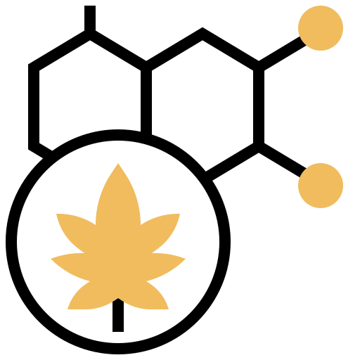 cannabis Meticulous Yellow shadow icona