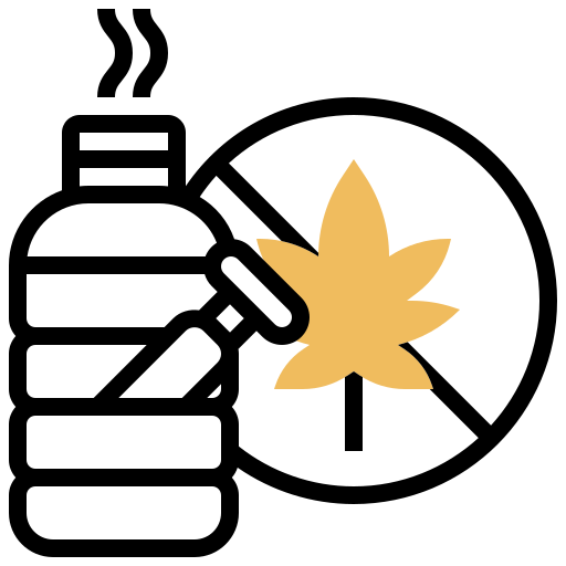 cannabinoides Meticulous Yellow shadow icono