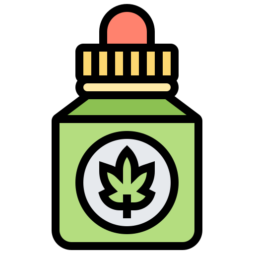 cannabidiol Meticulous Lineal Color Icône