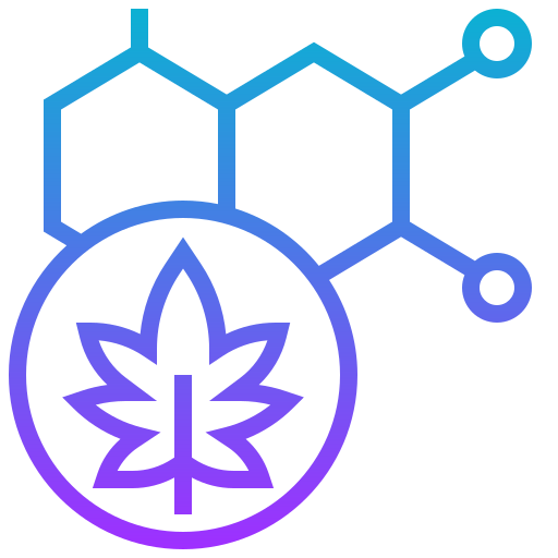 cannabis Meticulous Gradient icona