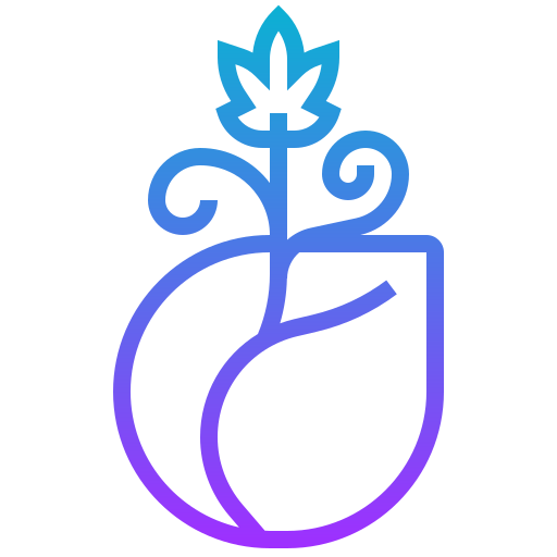cannabis Meticulous Gradient icon