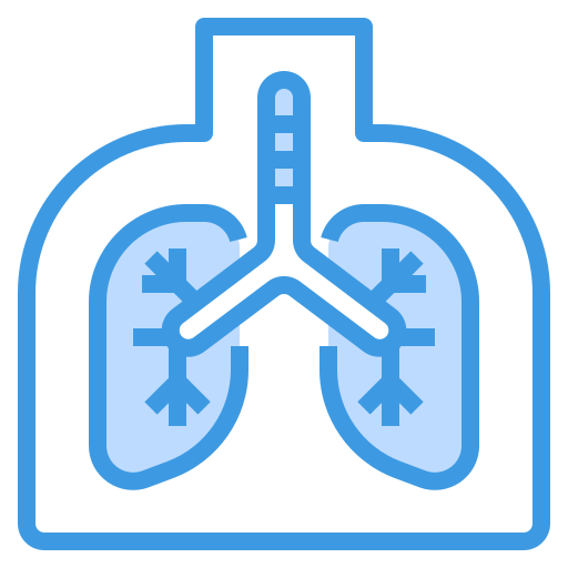 pulmón itim2101 Blue icono