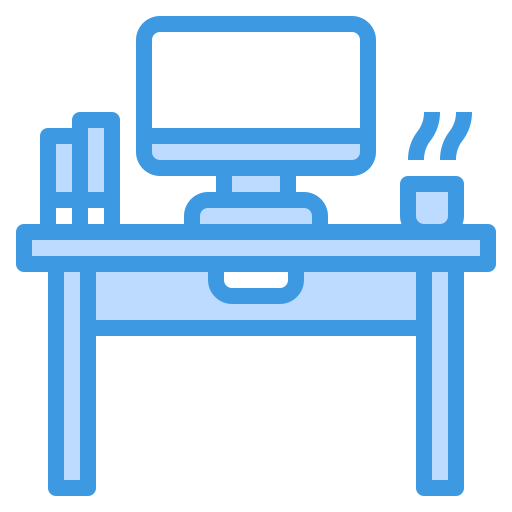 escritorio de oficina itim2101 Blue icono