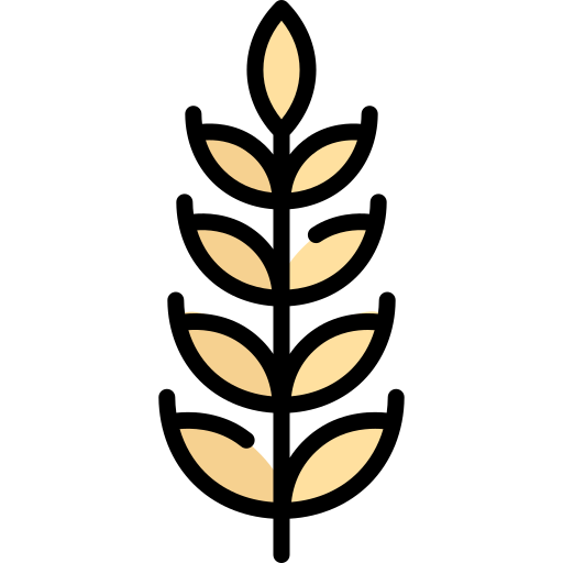 grano de trigo Special Lineal color icono