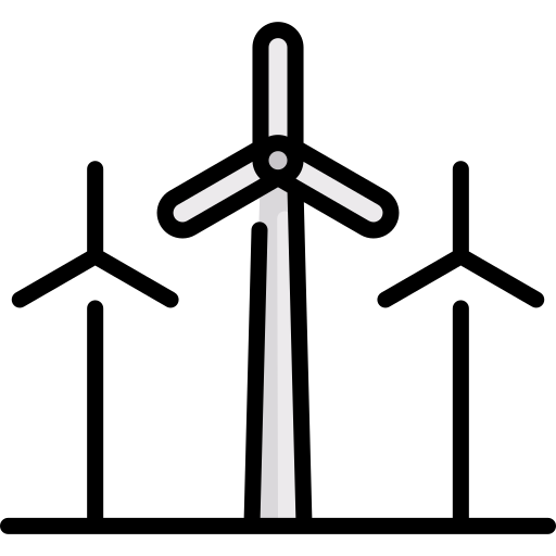windmolen Special Lineal color icoon